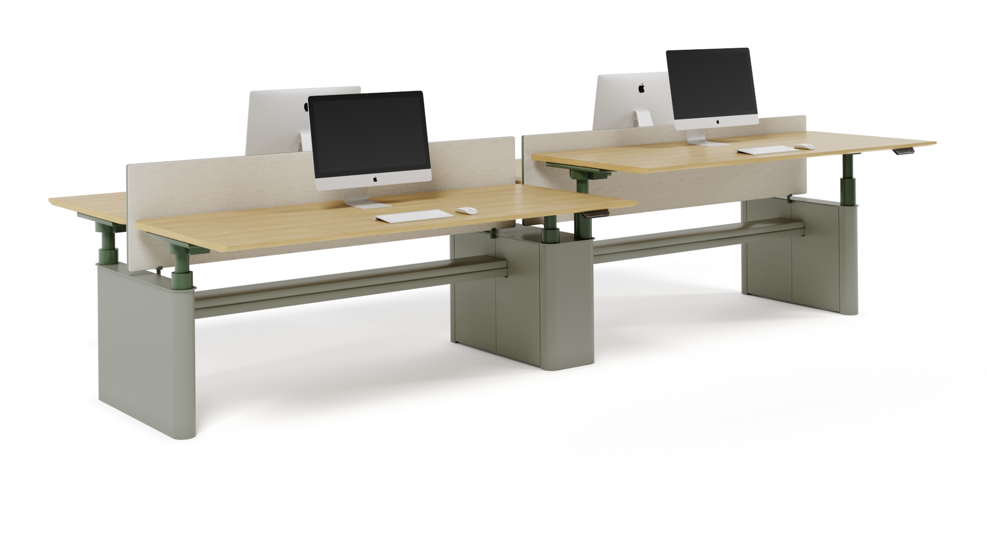 furniture, table, desk, computer, electronics, computer hardware, hardware, monitor, screen