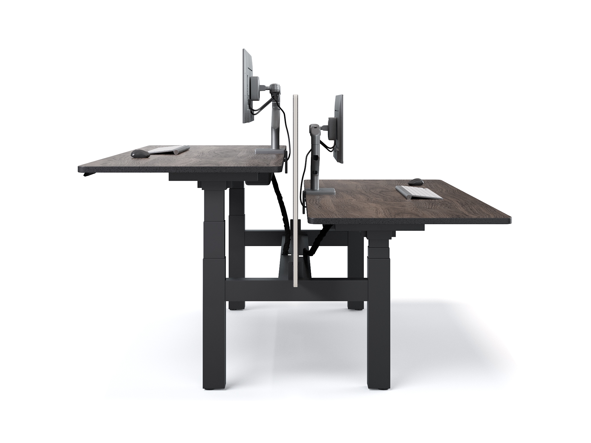 furniture, table, desk, computer, electronics