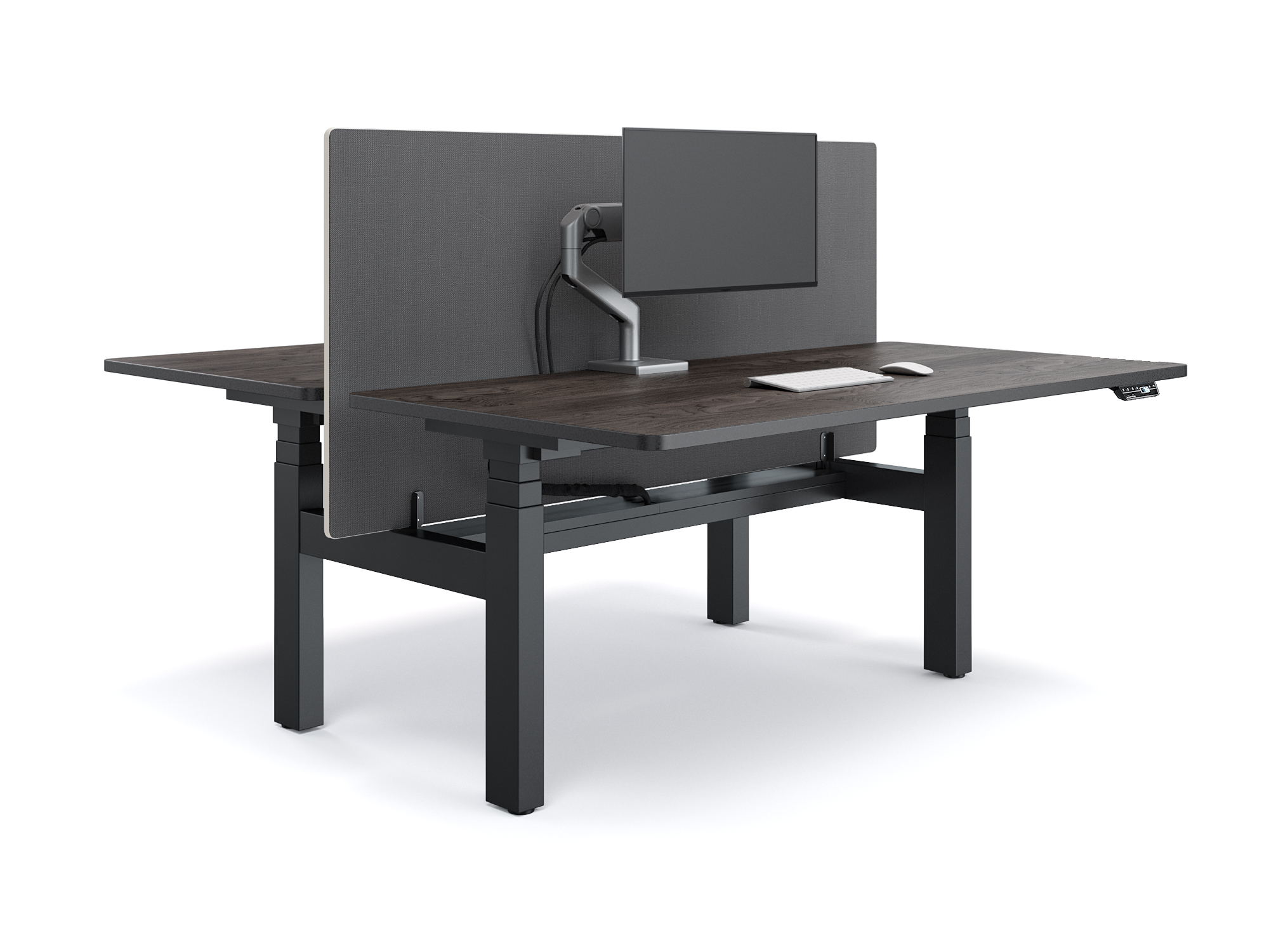furniture, table, desk, computer, electronics