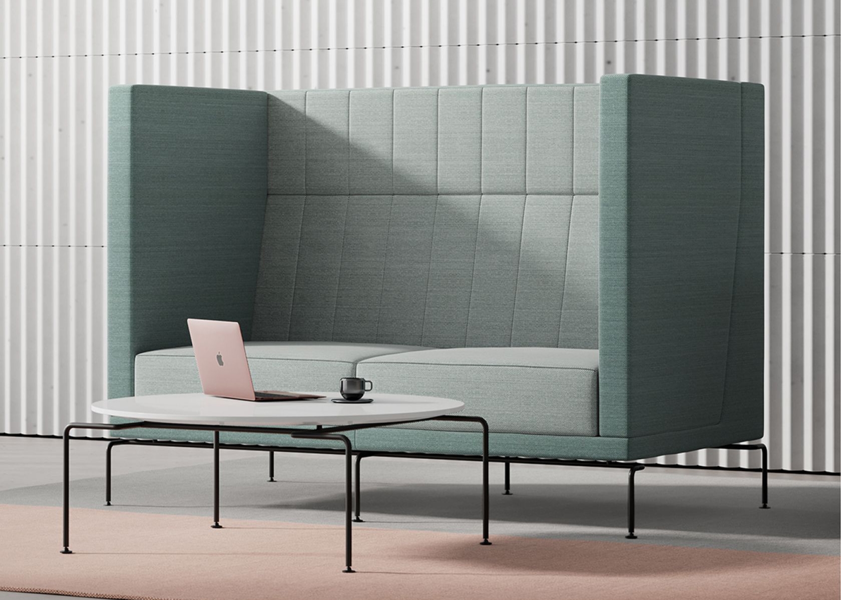 indoors, interior design, furniture, table, coffee table, electronics, laptop, pc, couch, chair
