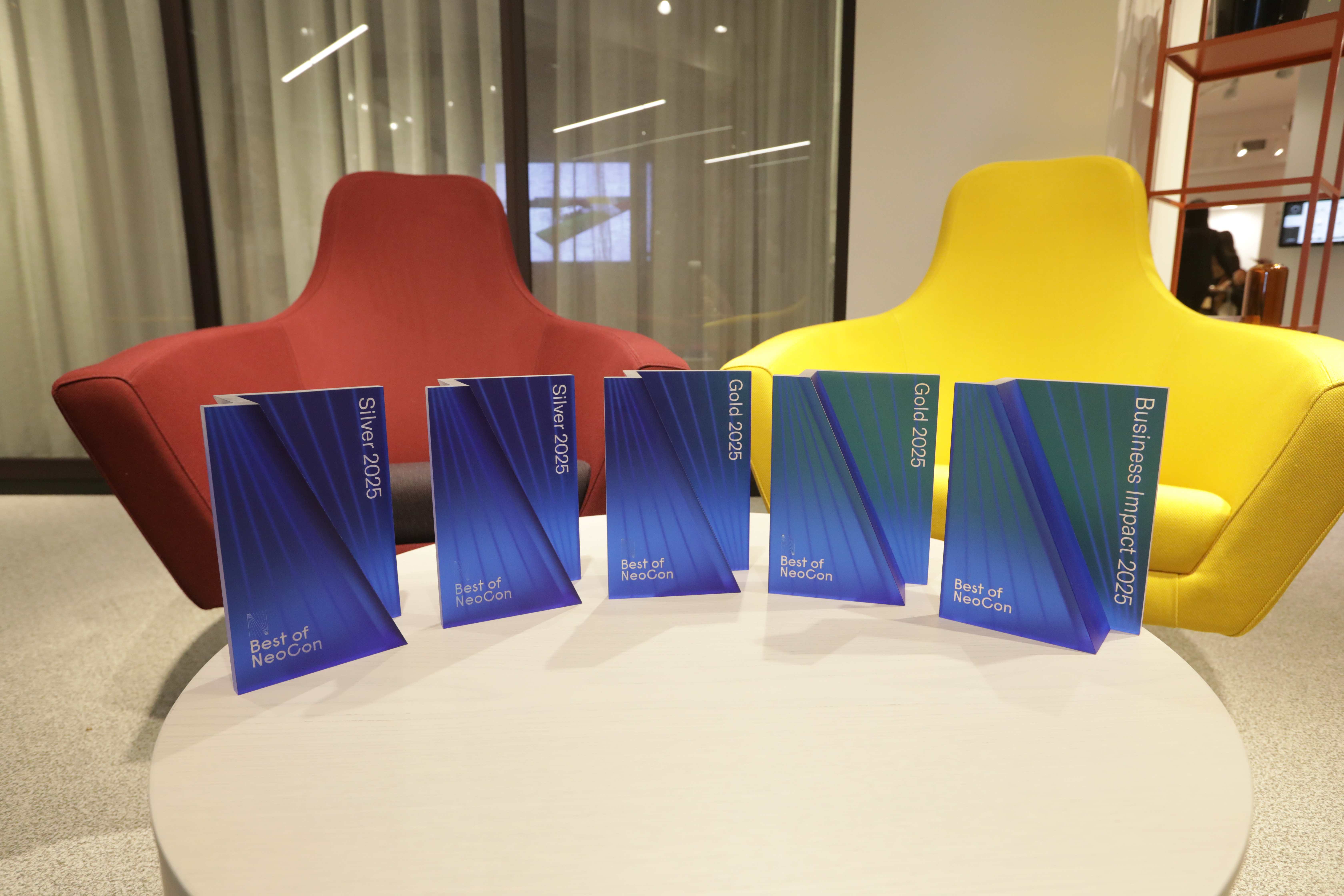 Schiavello Wins Big at NeoCon 2025