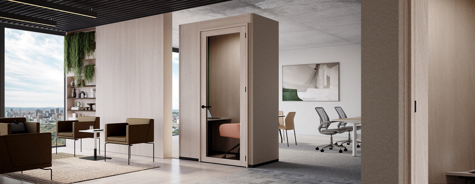 indoors, interior design, chair, furniture, door, desk, table, building, living room, room