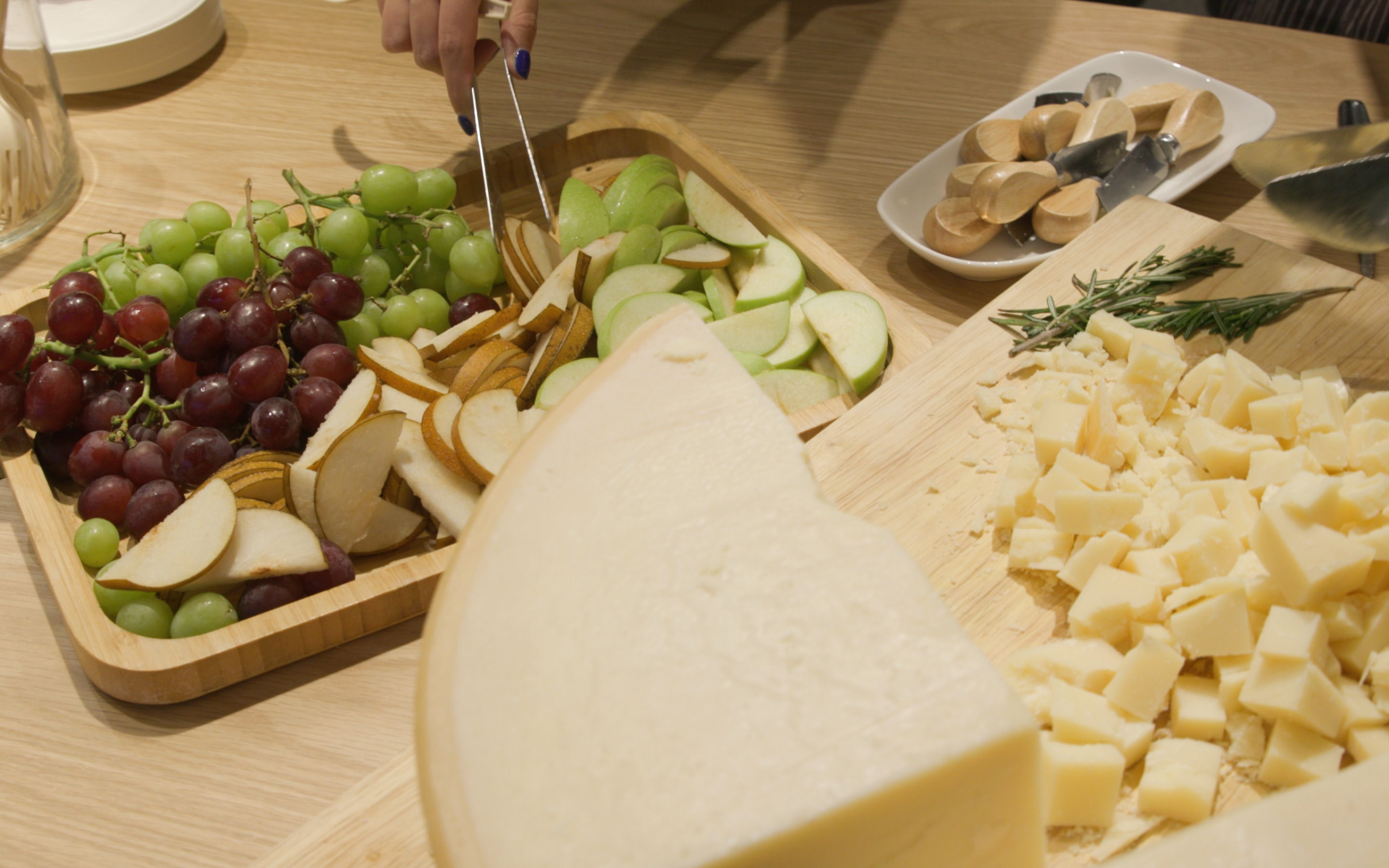 food, meal, plate, person, cup, dish, cheese